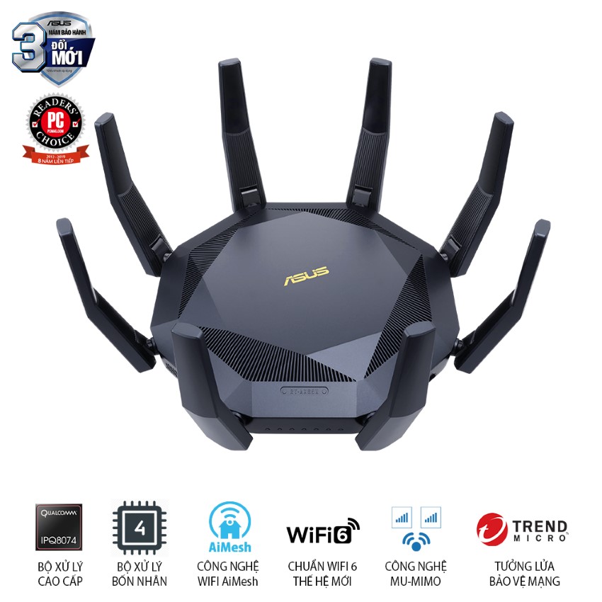 Router Gaming ASUS RT-AX89X