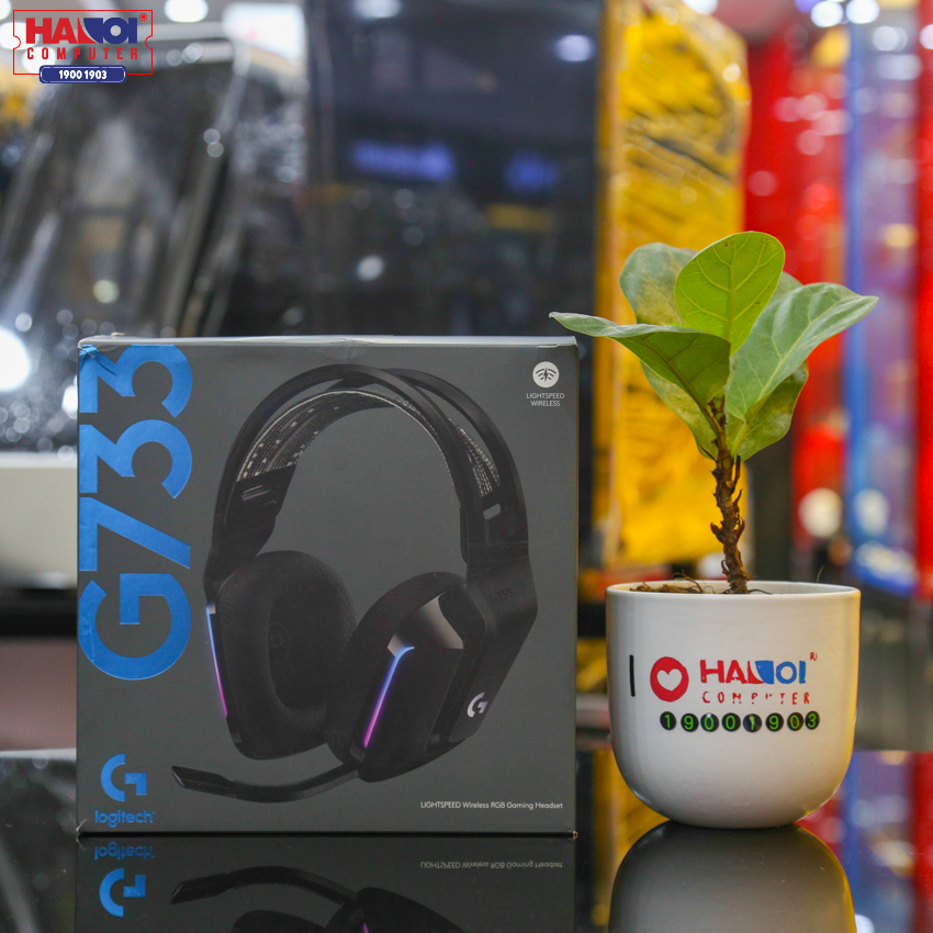 Tai nghe Gaming Logitech G733 LIGHTSPEED Wireless 7.1 RGB