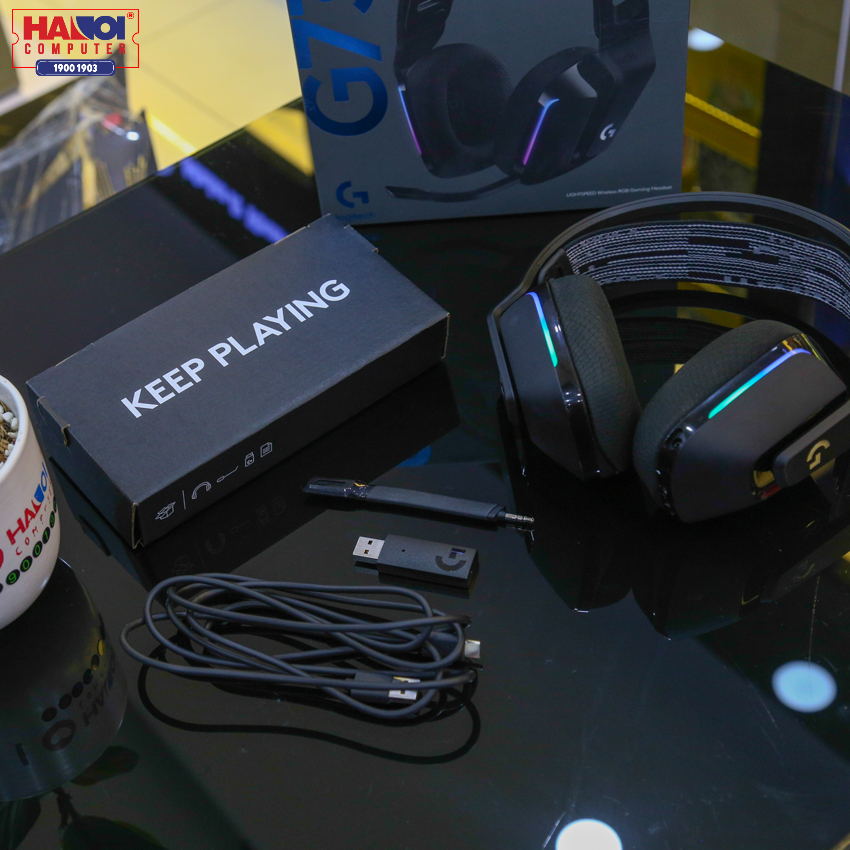 Tai nghe Gaming Logitech G733 LIGHTSPEED Wireless 7.1 RGB