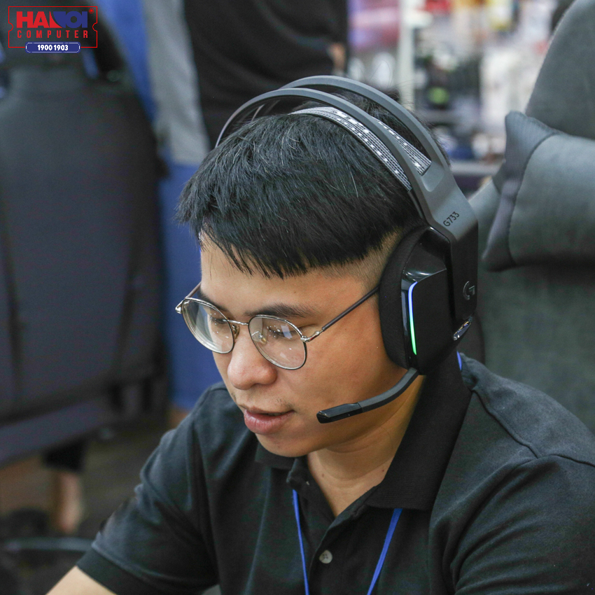 Tai nghe Gaming Logitech G733 LIGHTSPEED Wireless 7.1 RGB