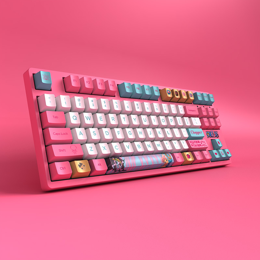 Bàn phím cơ AKKO 3087 v2 One Piece - Chopper (USB/AKKO Pink switch)
