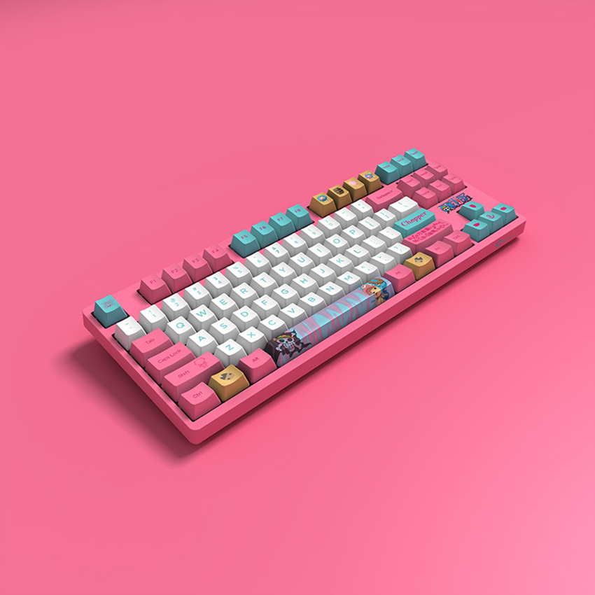Bàn phím cơ AKKO 3087 v2 One Piece - Chopper (USB/AKKO Pink switch)