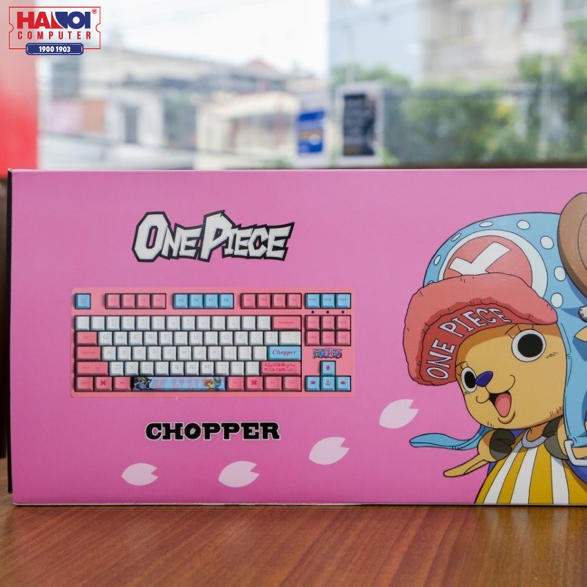 Bàn phím cơ AKKO 3087 v2 One Piece - Chopper (USB/AKKO Pink switch)