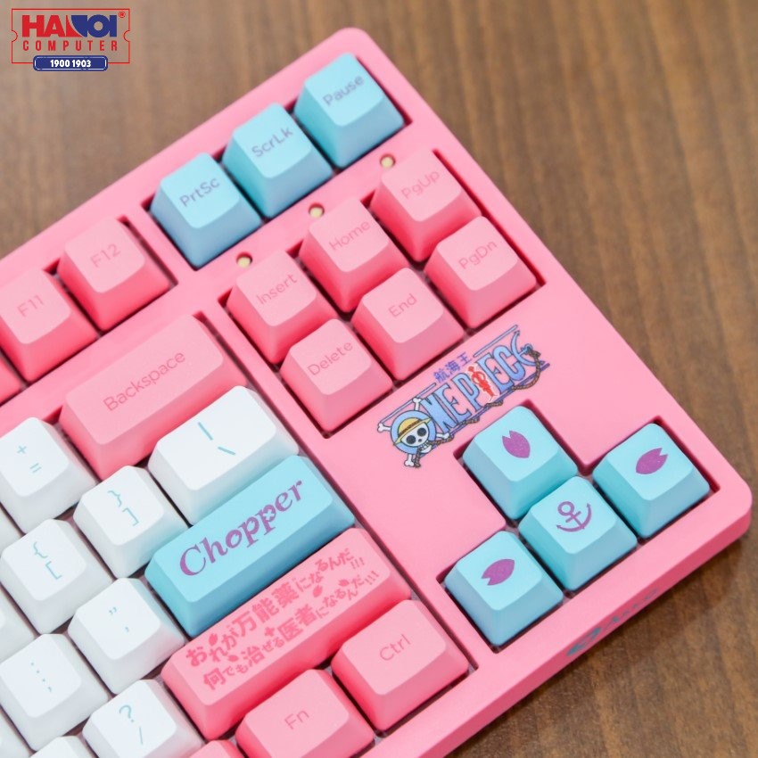 Bàn phím cơ AKKO 3087 v2 One Piece - Chopper (USB/AKKO Pink switch)