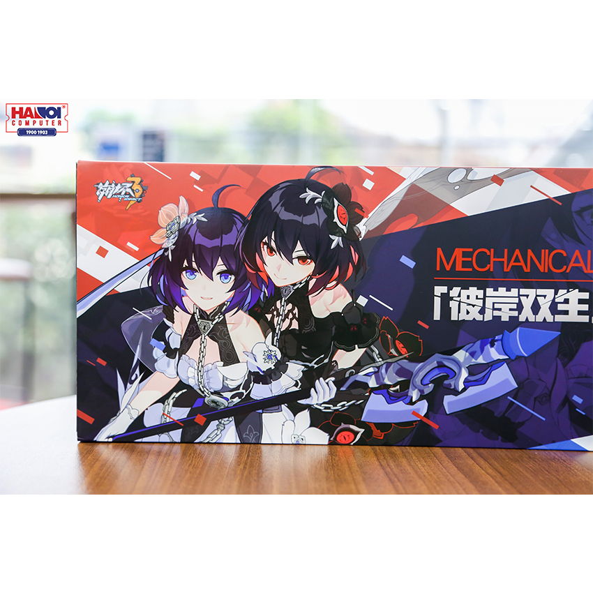 Bàn phím cơ AKKO 3108 Honkai Impact 3rd-Seele Vollerei (USB/AKKO Blue switch)