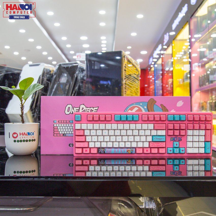 Bàn phím cơ AKKO 3108 v2 One Piece - Chopper (USB/AKKO Blue switch)
