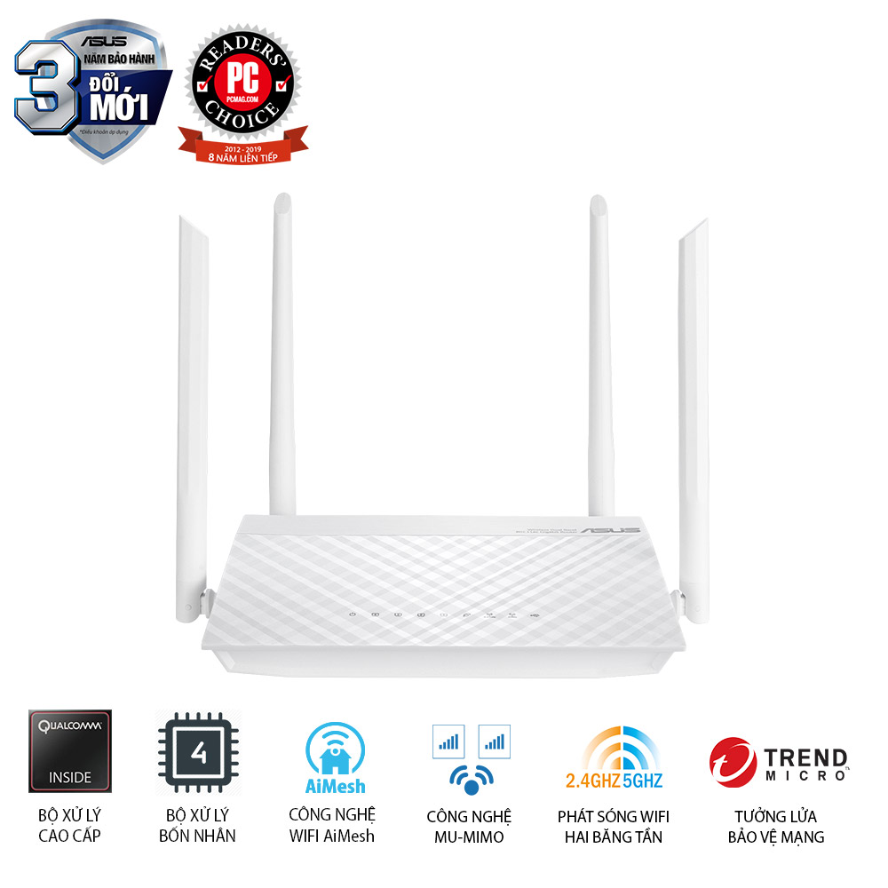 Router wifi ASUS RT-AC59U V2 Wireless AC1500Mbps