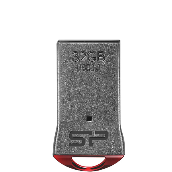 USB 32GB SILICON POWER Jewel J01 Titanium (USB 3.2 Gen 1 & USB 3.0, USB 2.0) - SP032GBUF3J01V1R