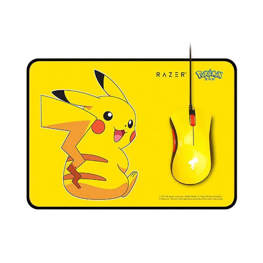Bộ Chuột Pad Razer Pokemon Pikachu Mouse+Mat Bundle (USB/Limited) (RZ83-02540100-B3D1)