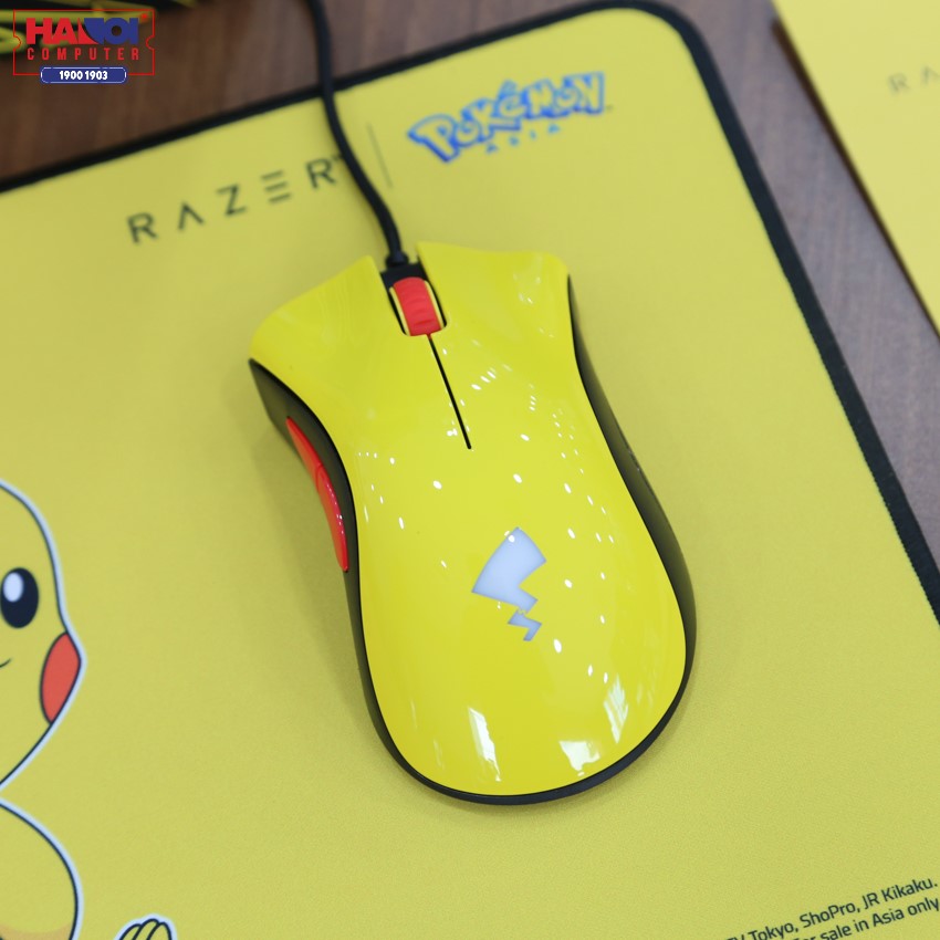 Bộ Chuột Pad Razer Pokemon Pikachu Mouse+Mat Bundle (USB/Limited) (RZ83-02540100-B3D1)