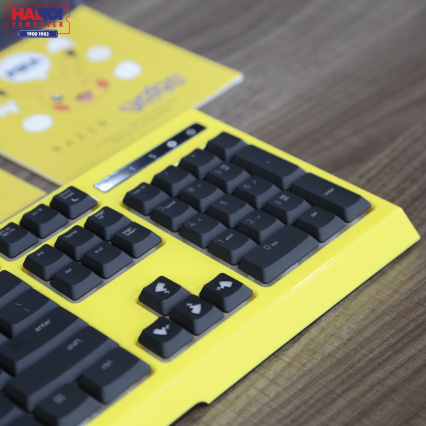 Bàn phím Razer Pokemon Pikachu (USB/RGB/Membrane switch/Limited) (RZ03-02043700-R3D1)