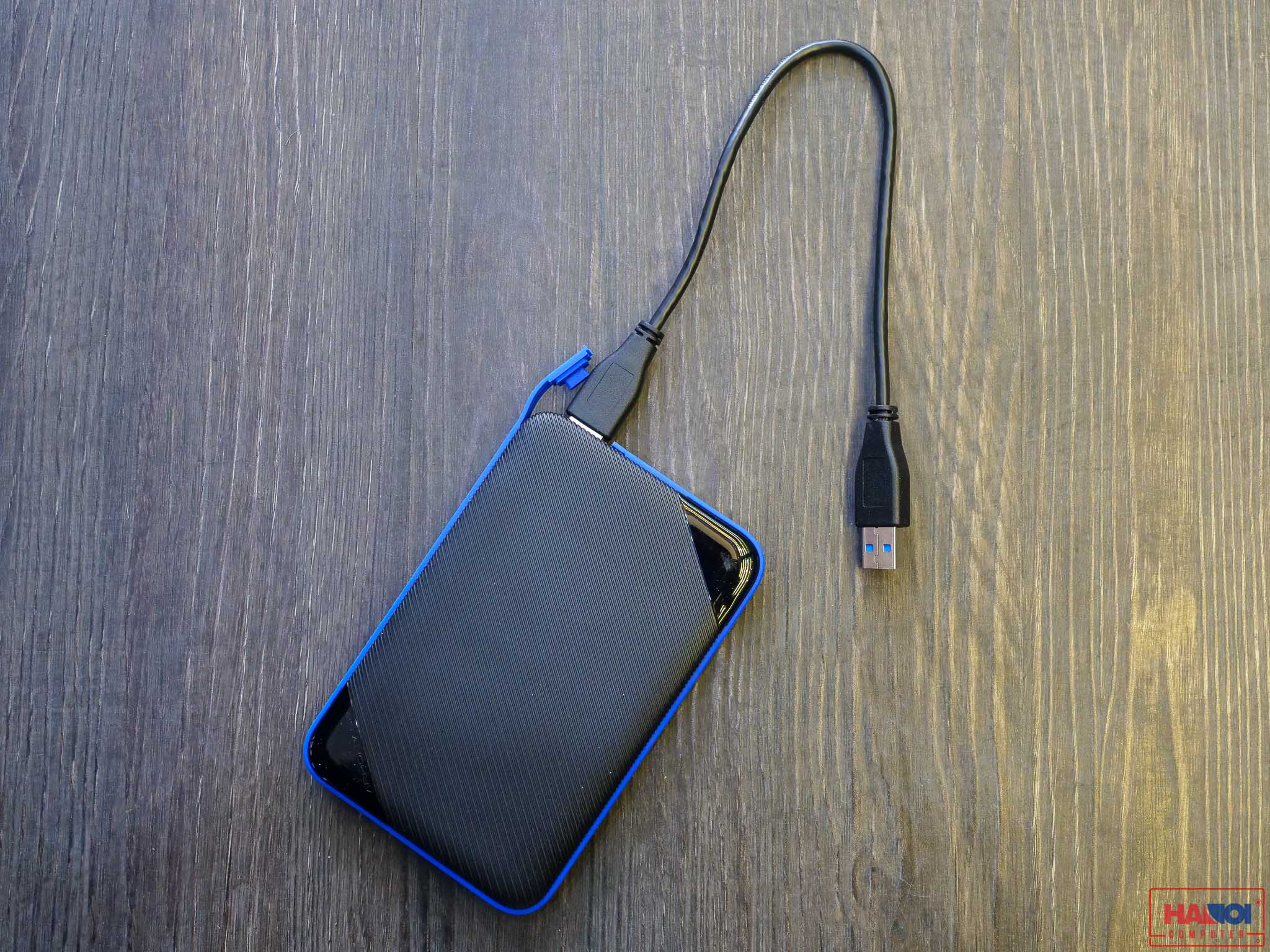 Ổ cứng di động SILICON POWER ARMOR A62 1TB Black Blue, 2.5 inch (USB 3.1 Gen1/USB 3.0) - SP010TBPHD62SS3B