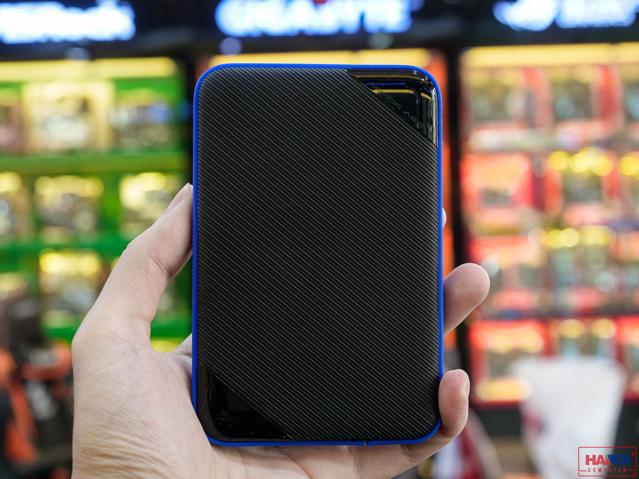 Ổ cứng di động SILICON POWER ARMOR A62 2TB Black Blue, 2.5 inch (USB 3.1 Gen1/USB 3.0) - SP020TBPHD62SS3B