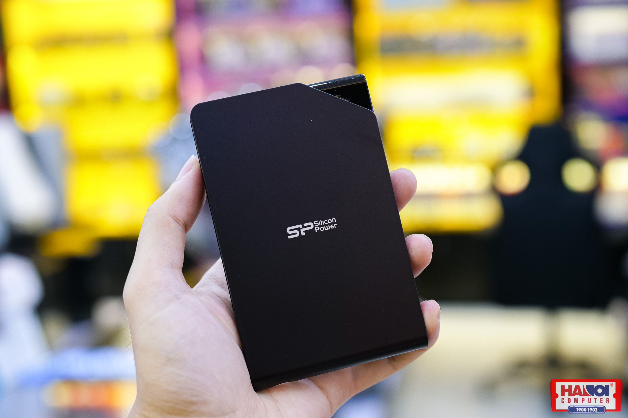 Ổ cứng di động SILICON POWER Stream S03 1TB Black, 2.5 inch (USB 3.1 Gen1/USB 3.0) - SP010TBPHDS03S3K