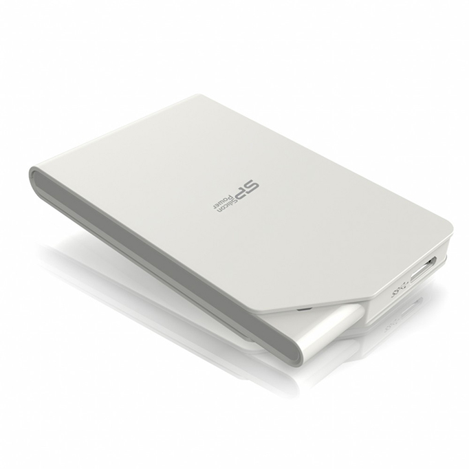 Ổ cứng di động SILICON POWER Stream S03 2TB White, 2.5 inch (USB 3.1 Gen1/USB 3.0) - SP020TBPHDS03S3W