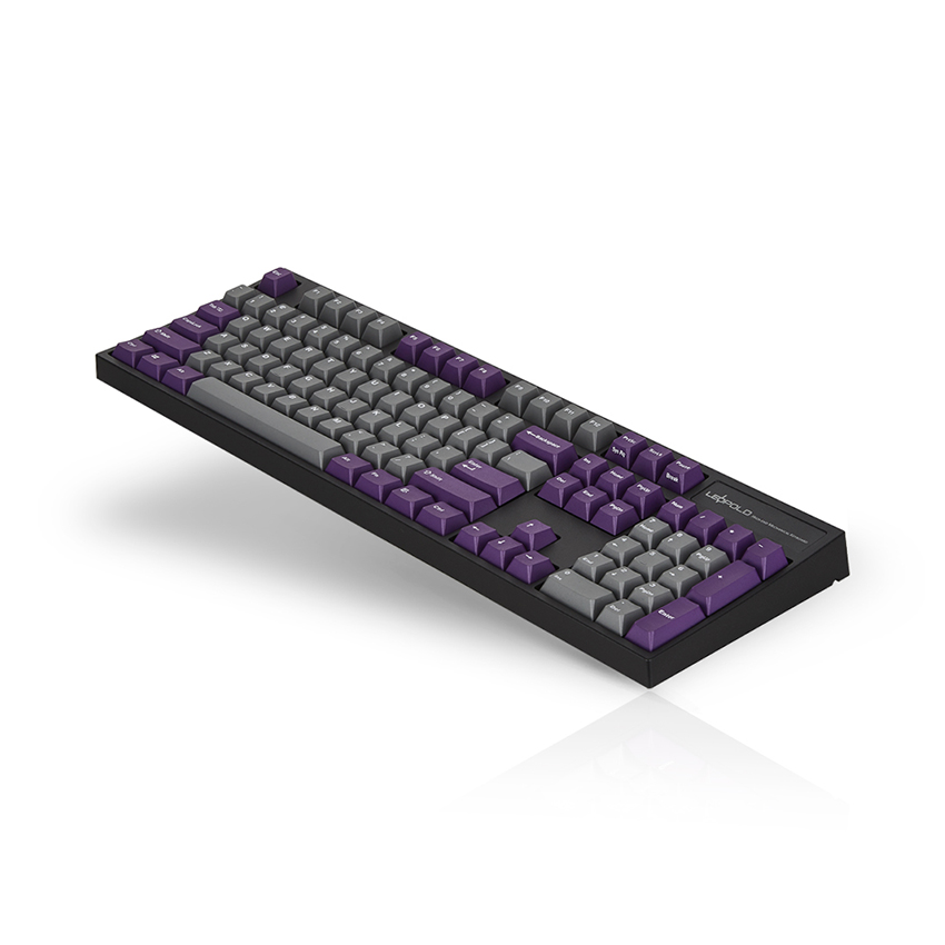 Bàn phím cơ Leopold FC900RPD (USB/PBT Doubleshot/Grey Purple/Silent Red sw)