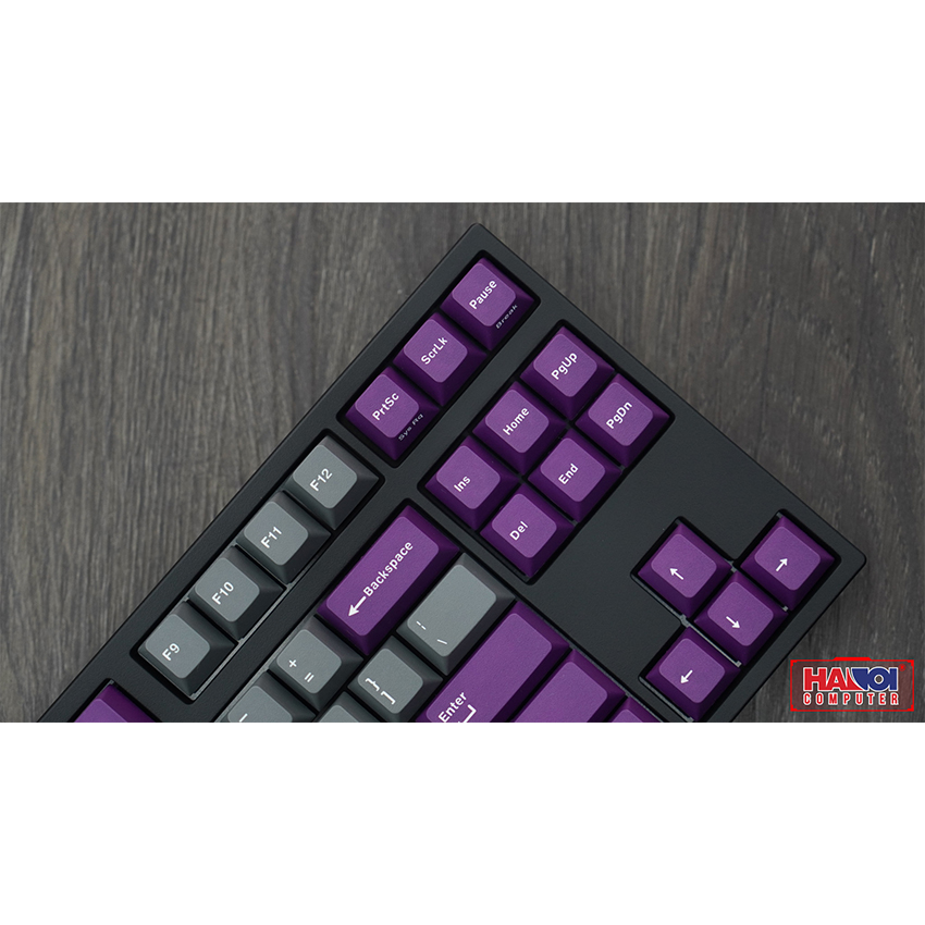 Bàn phím cơ Leopold FC750RPD (USB/PBT Doubleshot/Grey Purple/Silent Red sw)