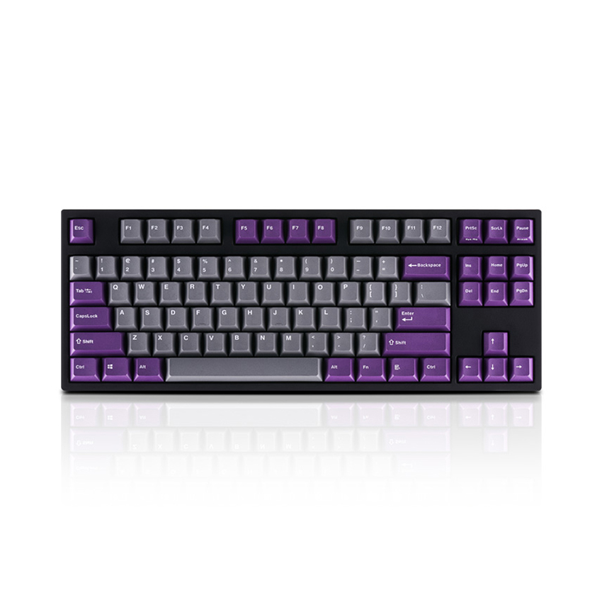 Bàn phím cơ Leopold FC750RPD (USB/PBT Doubleshot/Grey Purple/Blue sw)