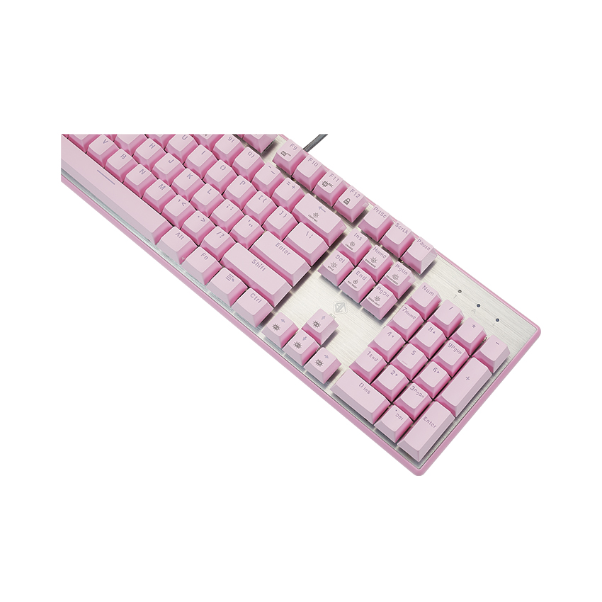 Bàn phím cơ BJX KM9 (Pink version/USB/Fullsize/Brown switch)