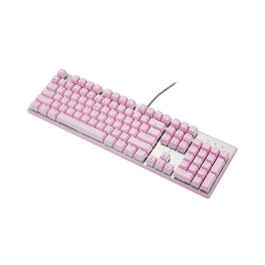 Bàn phím cơ BJX KM9 (Pink version/USB/Fullsize/Brown switch)