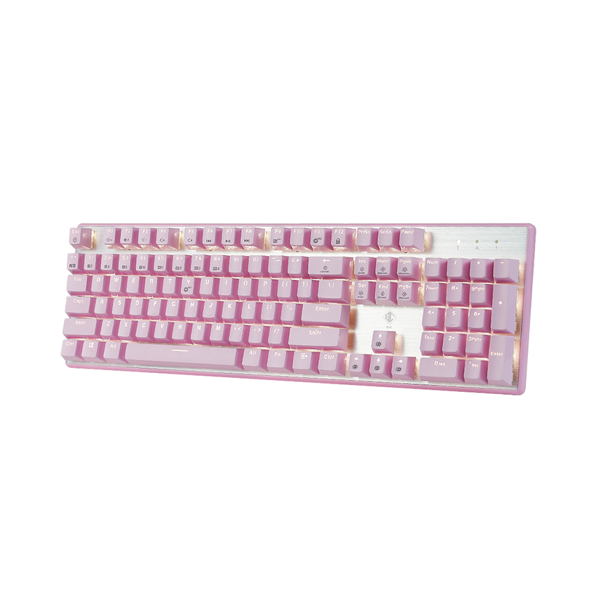 Bàn phím cơ BJX KM9 (Pink version/USB/Fullsize/Brown switch)