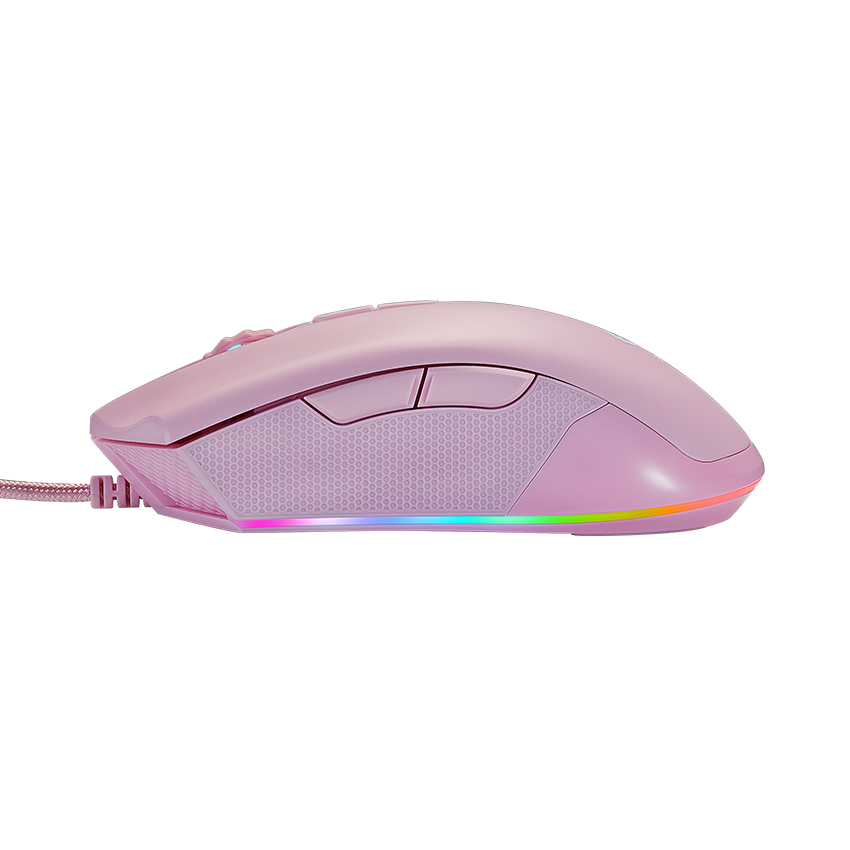 Chuột chơi game BJX M9 (Pink/USB/Led RGB)