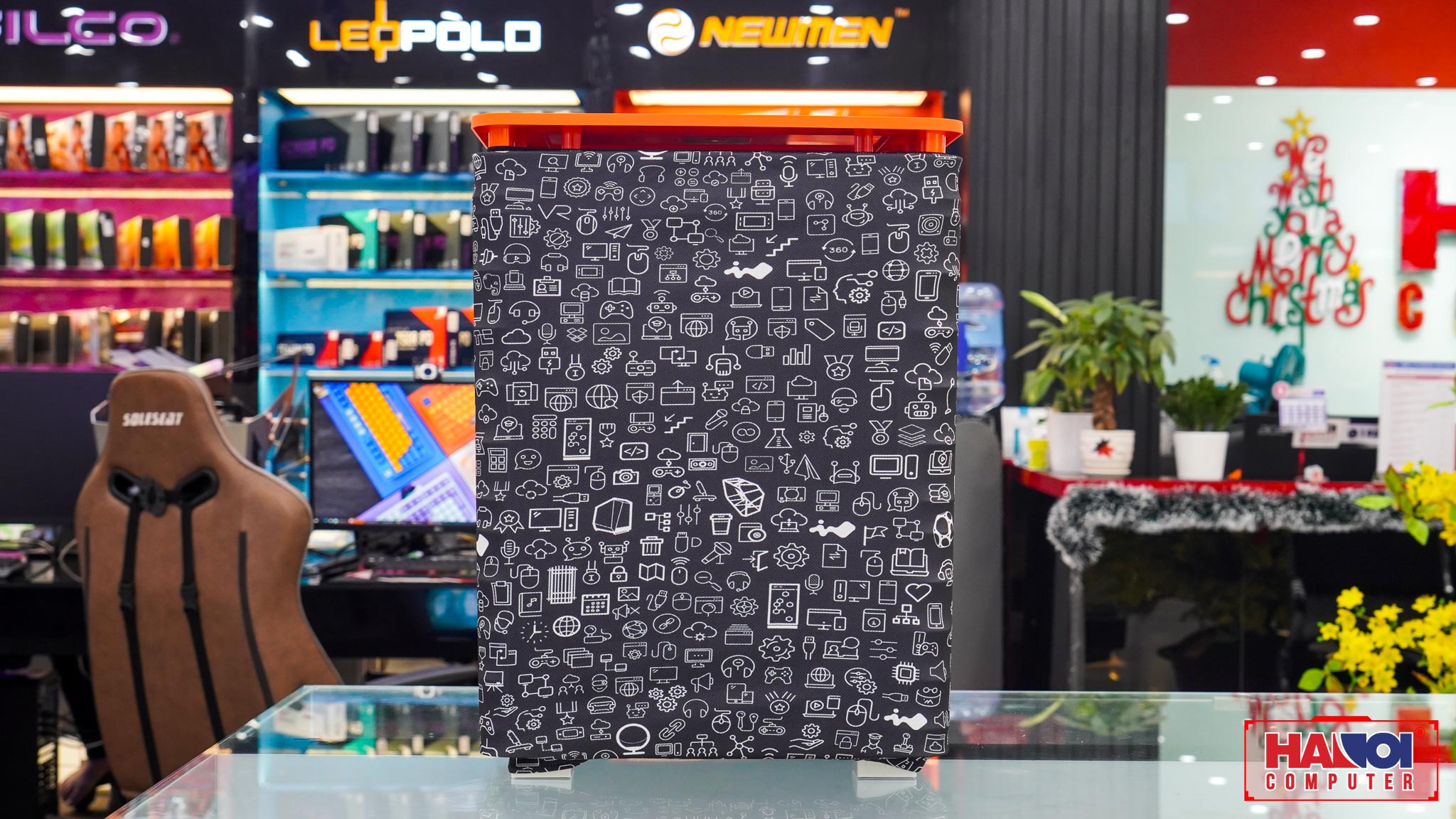 Vỏ Case Inwin Alice Orange Top Cover (Mid Tower)