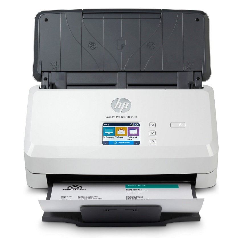 Máy quét HP ScanJet Pro N4000 snw1 (6FW08A)