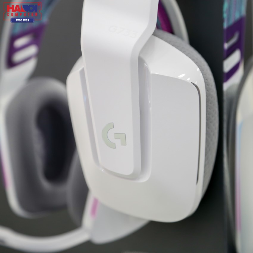 Tai nghe Gaming Logitech G733 LIGHTSPEED Wireless 7.1 RGB White