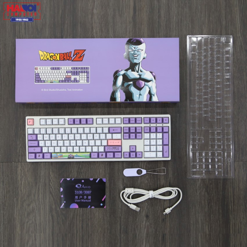 Bàn phím AKKO 3108 Dragon Ball Z - Frieza (Akko Blue sw)