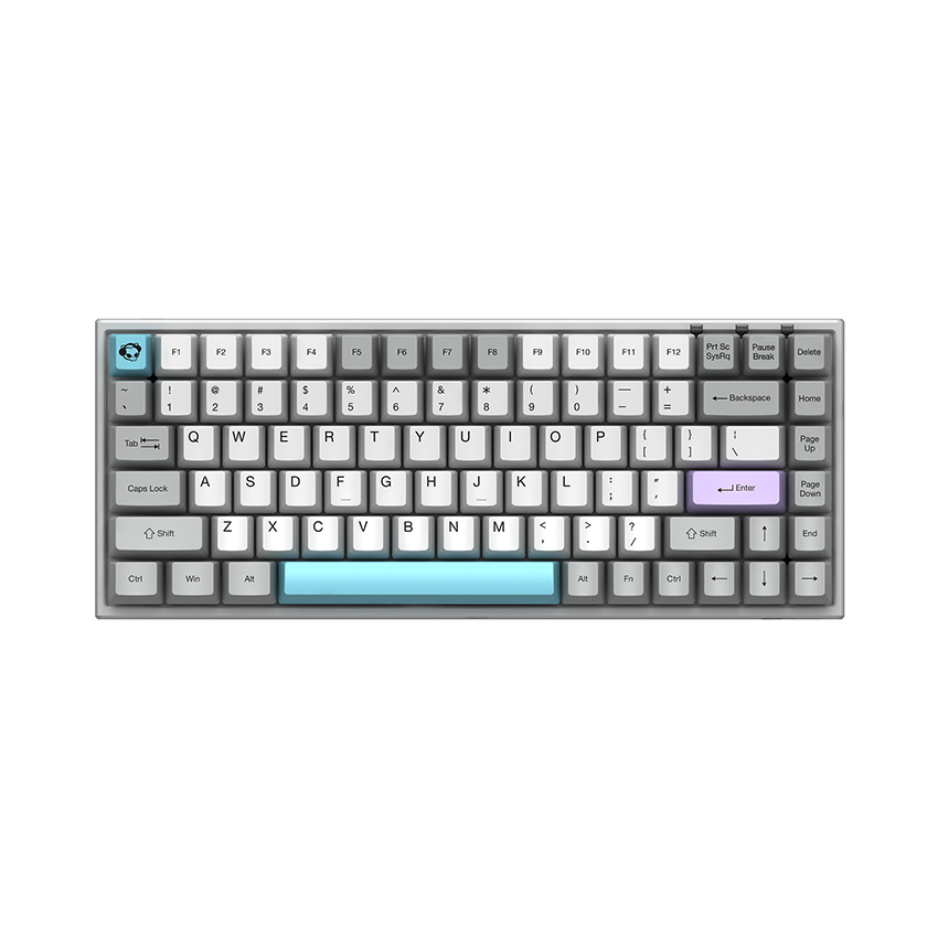 Bàn phím Akko 3084 Silent Bluetooth 5.0 (Gateron Pink sw)
