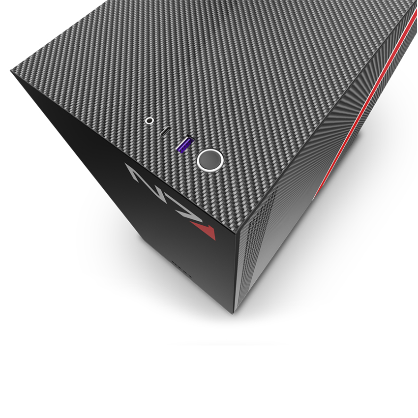 Vỏ máy tính NZXT H510i Mass Effect Limited Edition (CA-H510B-ME) (Mid Tower/Màu Đen)