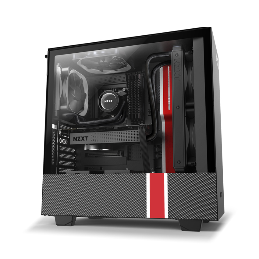 Vỏ máy tính NZXT H510i Mass Effect Limited Edition (CA-H510B-ME) (Mid Tower/Màu Đen)