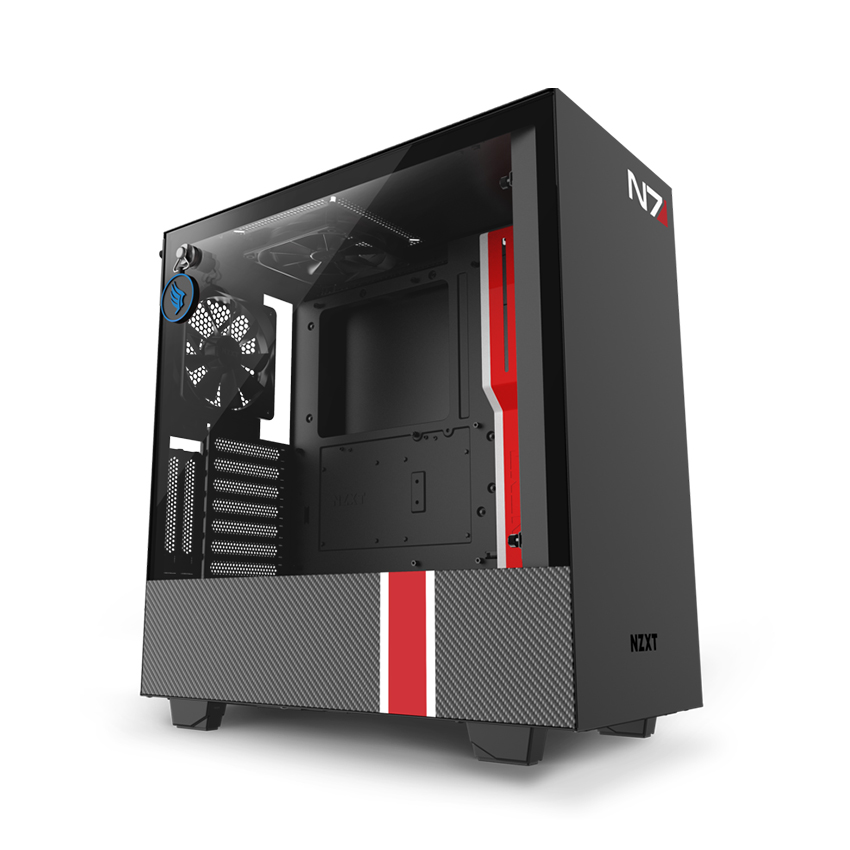 Vỏ máy tính NZXT H510i Mass Effect Limited Edition (CA-H510B-ME) (Mid Tower/Màu Đen)