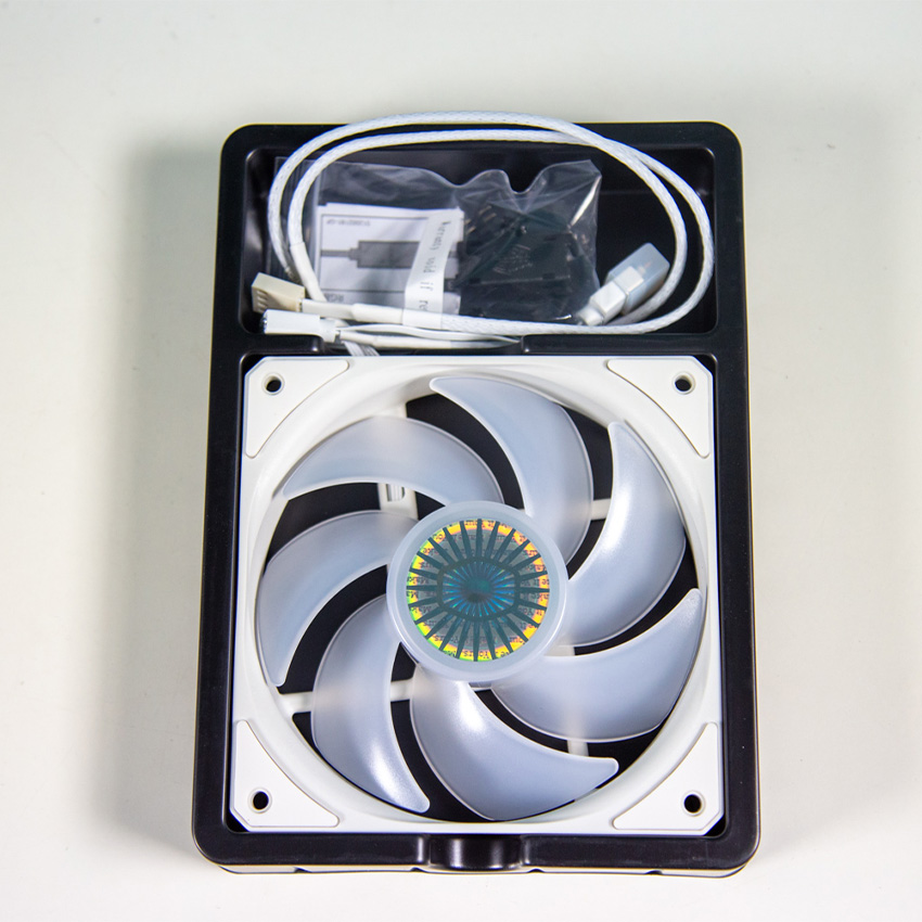 Fan Case CoolerMaster SickleFlow 120 ARGB White