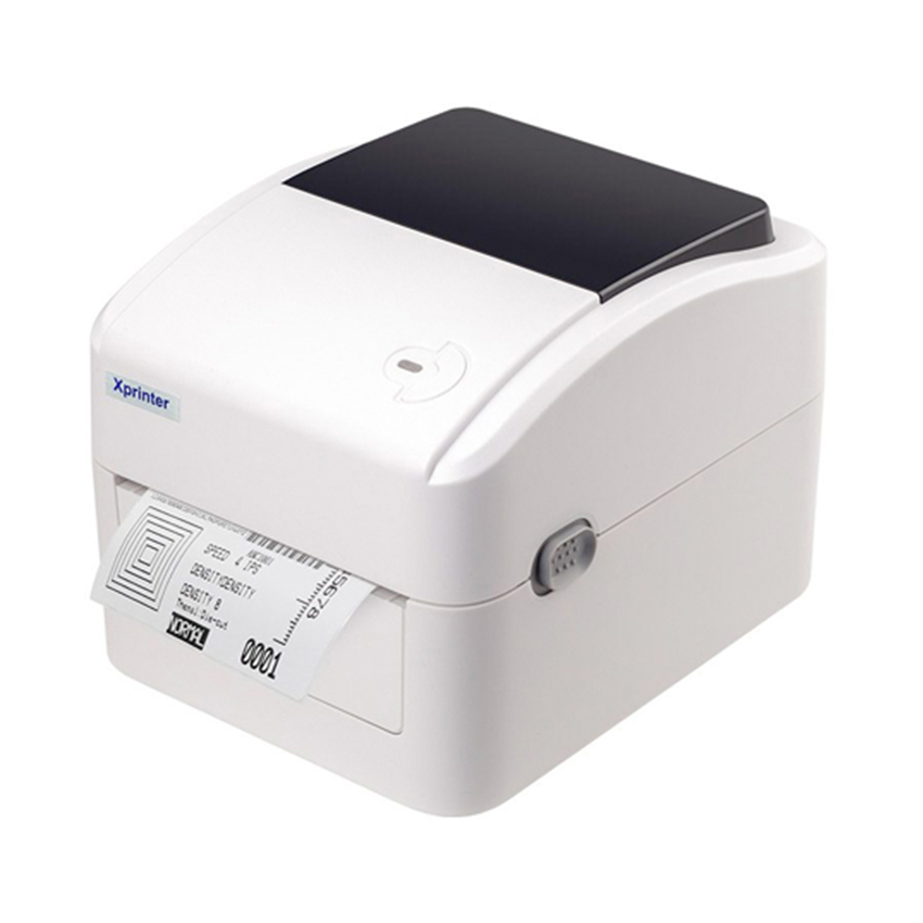Máy in tem mã vạch Xprinter XP-420B (cổng USB) - Máy in tem dán hộp Shopee, Tiki, Lazada