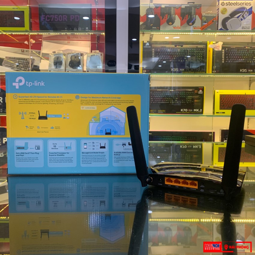 Bộ phát 4G TP-LinkTL-MR6400 Wireless N300 Mbps