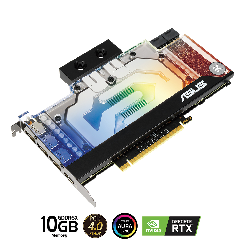 Card màn hình ASUS RTX 3080-10G-EK (10GB GDDR6X, 320-bit, HDMI +DP, 2x8-pin)