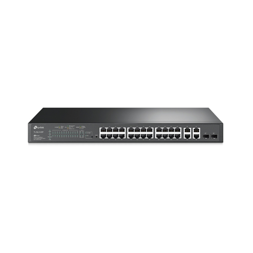 Switch TP-LINK T1500-28PCT (TL-SL2428P)  24-Port 10/100Mbps + 4-Port Gigabit