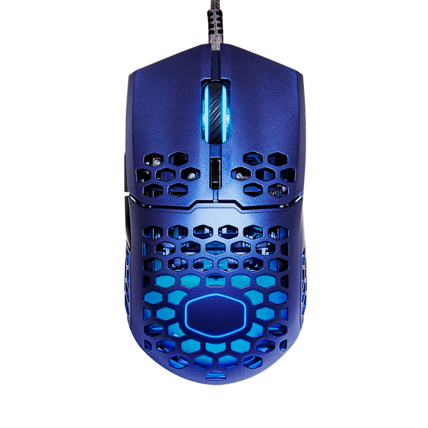 Chuột Cooler Master MM711 Metallic Blue (USB/PMW3389/Xanh dương/RGB)