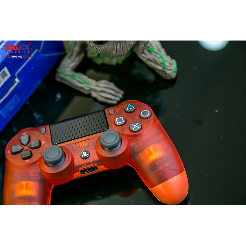 Tay cầm chơi game không dây PS4 Sony DUALSHOCK 4 Controller Đỏ pha lê CUH-ZCT2G 18