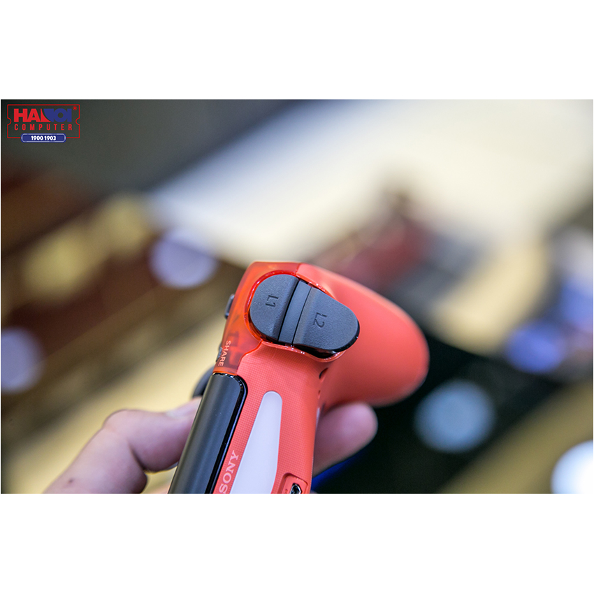 Tay cầm chơi game không dây PS4 Sony DUALSHOCK 4 Controller Đỏ pha lê CUH-ZCT2G 18