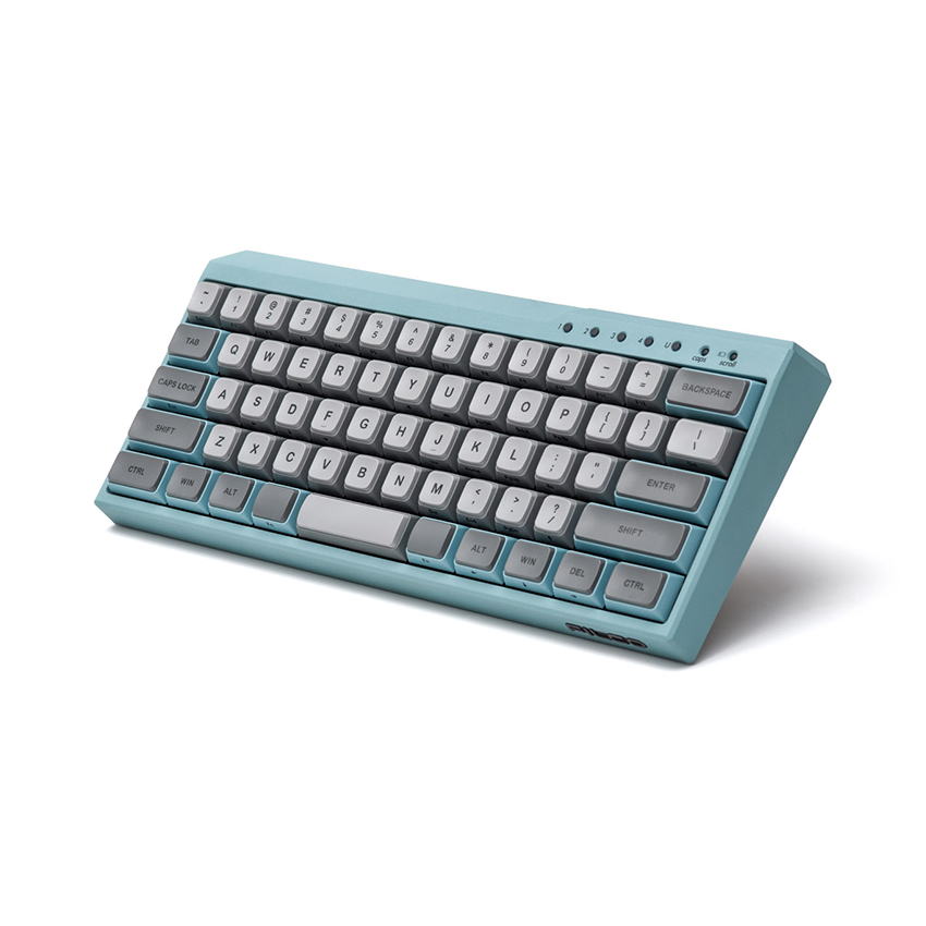 Bàn phím cơ Không dây Filco Majestouch Minila Air-R Convertible Asagi (Bluetooth/Red switch) (FFBTR63MRL/EAG)