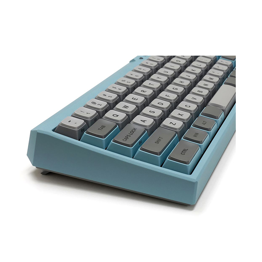 Bàn phím cơ Không dây Filco Majestouch Minila Air-R Convertible Asagi (Bluetooth/Blue switch) (FFBTR63MC/EAG)