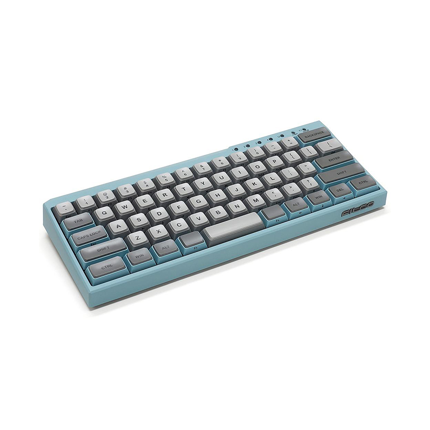 Bàn phím cơ Không dây Filco Majestouch Minila Air-R Convertible Asagi (Bluetooth/Blue switch) (FFBTR63MC/EAG)