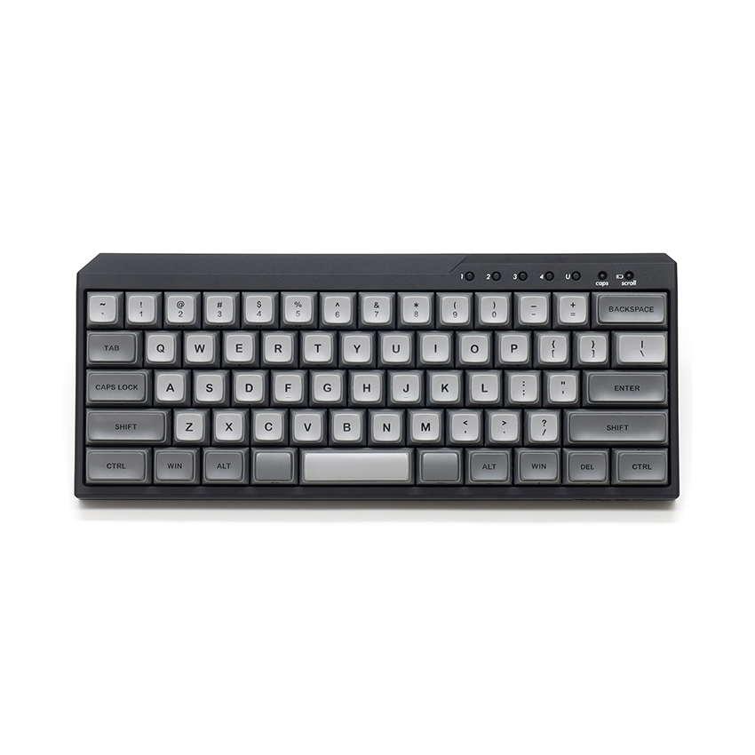 Bàn phím cơ Không dây Filco Majestouch Minila Air-R Convertible Matte Black (Bluetooth/Black switch) (FFBTR63ML/EMB)