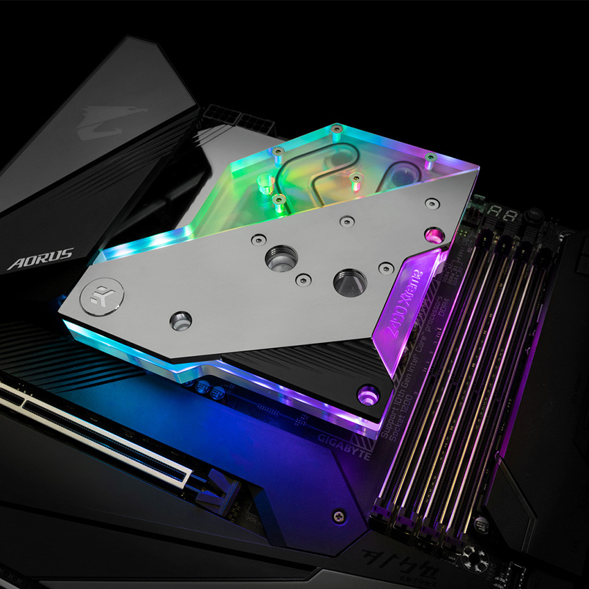 EK-Quantum Momentum Aorus Z490 Xtreme D-RGB - Plexi