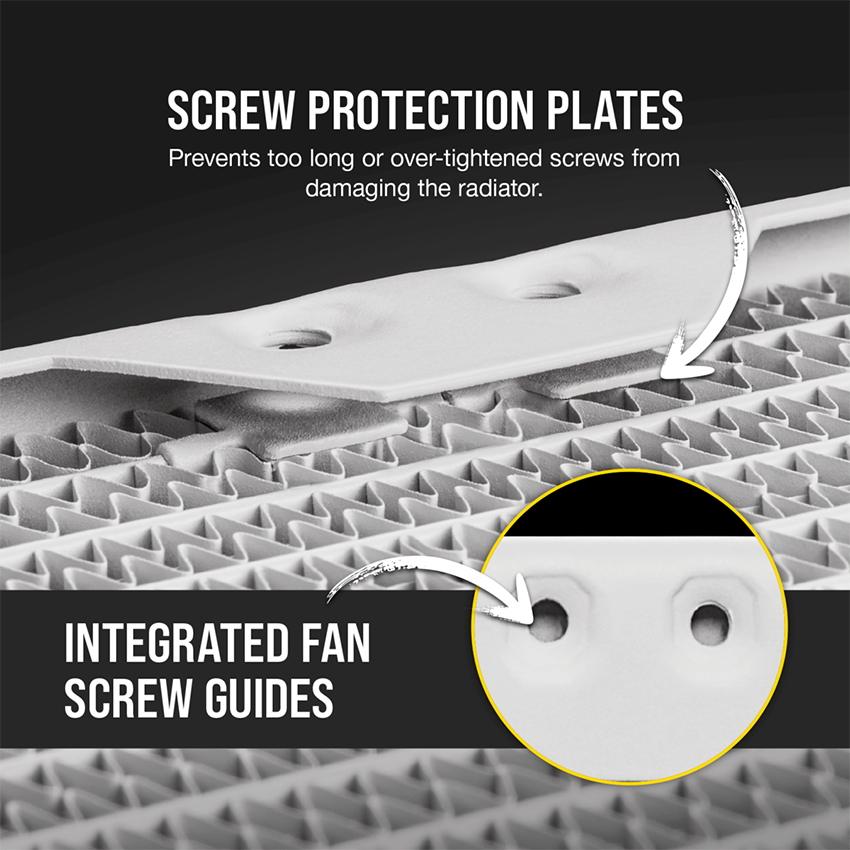 Corsair Hydro X Series XR5 360 - White (3x120mm radiator; 33mm thick) (CX-9030008-WW)