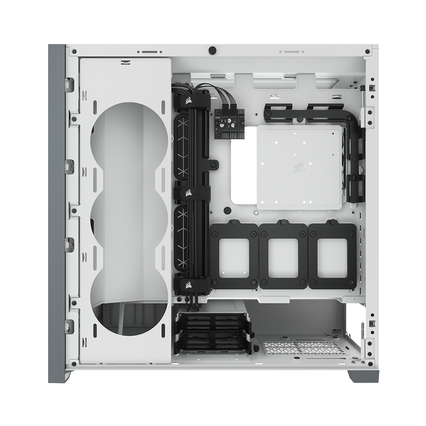 Vỏ máy tính Corsair 5000D Airflow TG White