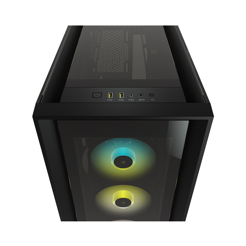 Vỏ máy tính Corsair iCUE 5000X RGB TG Black